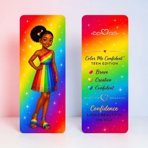 Color Me Confident™ – Teen Edition Bookmark