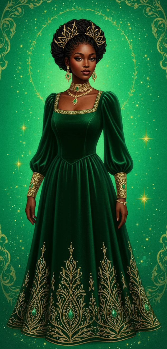 Adorned Crown Queens - Emerald Throne Collection