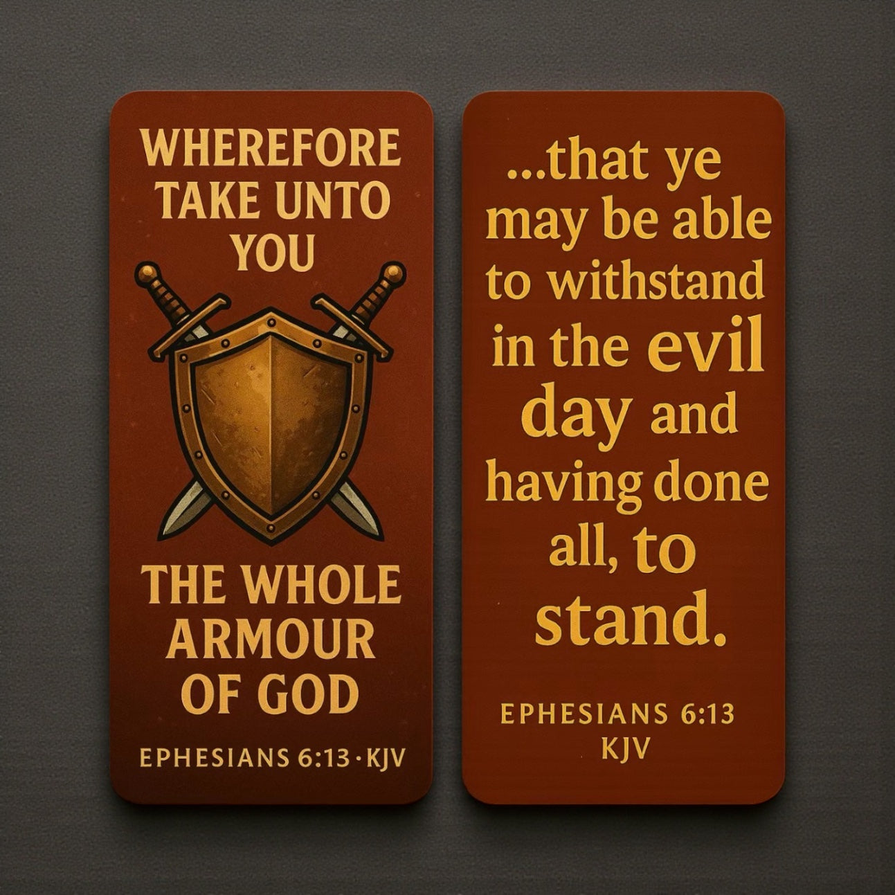 Declarations of flame Bookmarkers