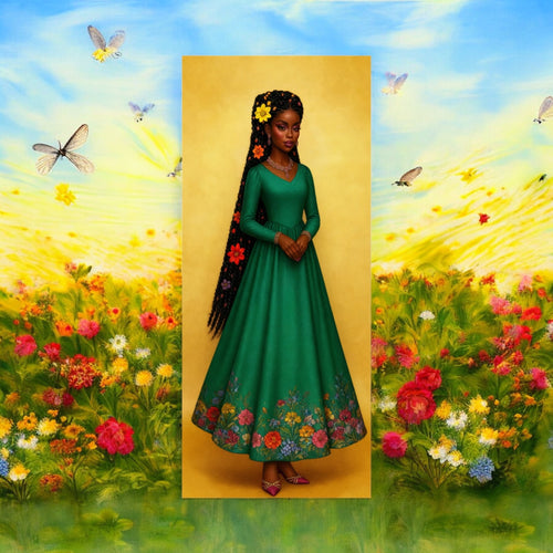 Amara in Emerald – Blossom Beauties Collection