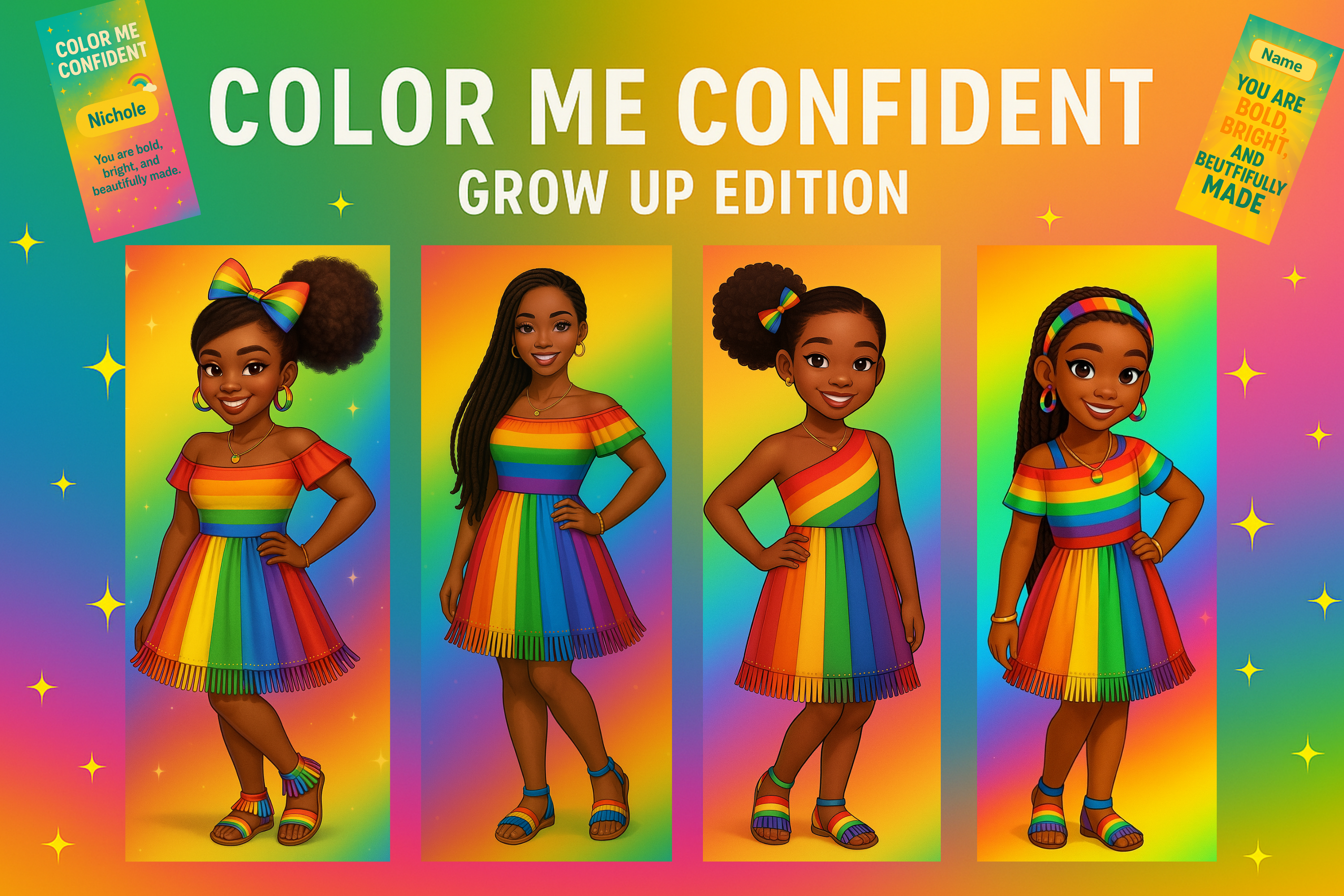 Color Me Confident Grown UP Edition (Teen Line)