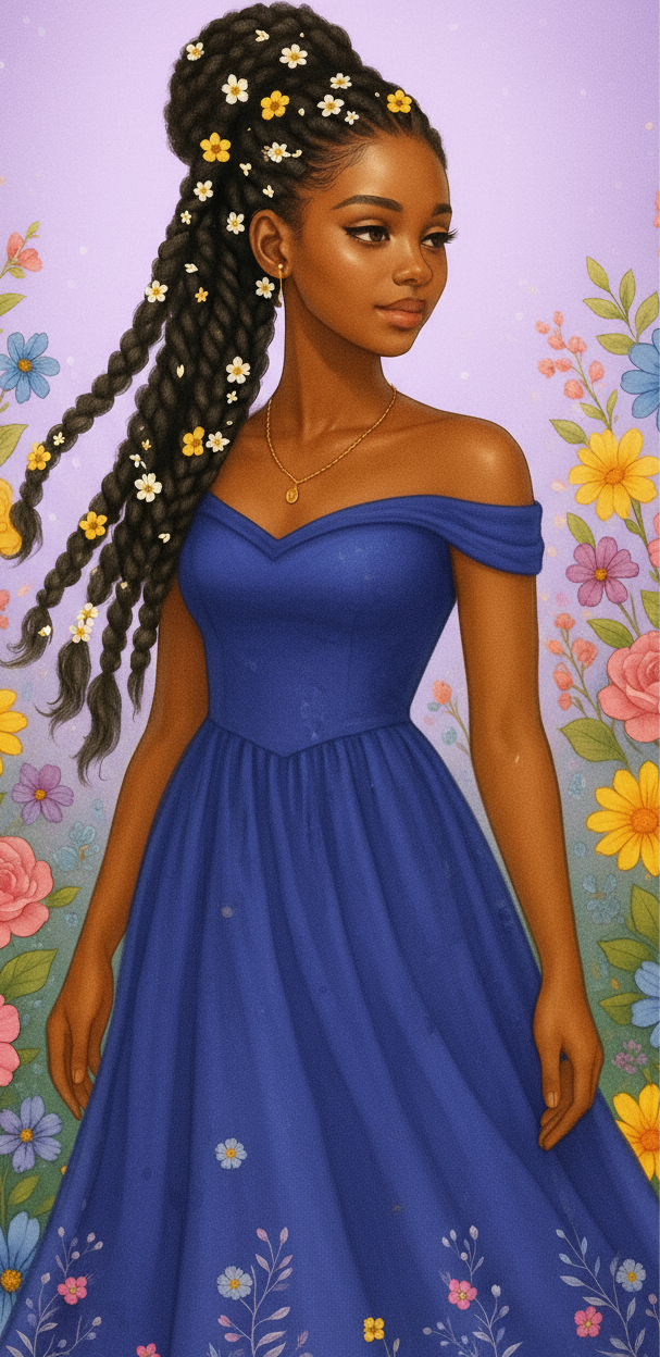 Taliyah in Sapphire Peace - Blossom Beauty Collection